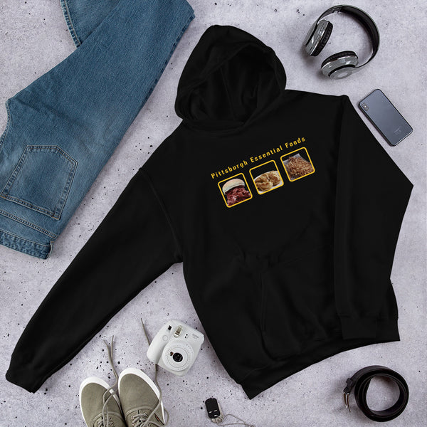 Pittsburgh Essential Foods Unisex Hoodie