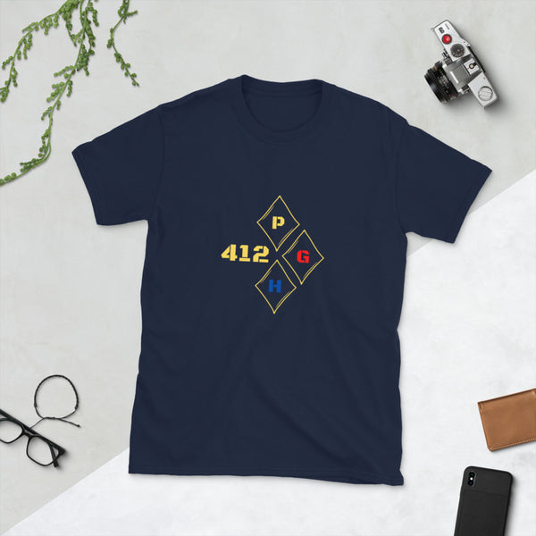 412PGH Steelcity Diamond Tshirt