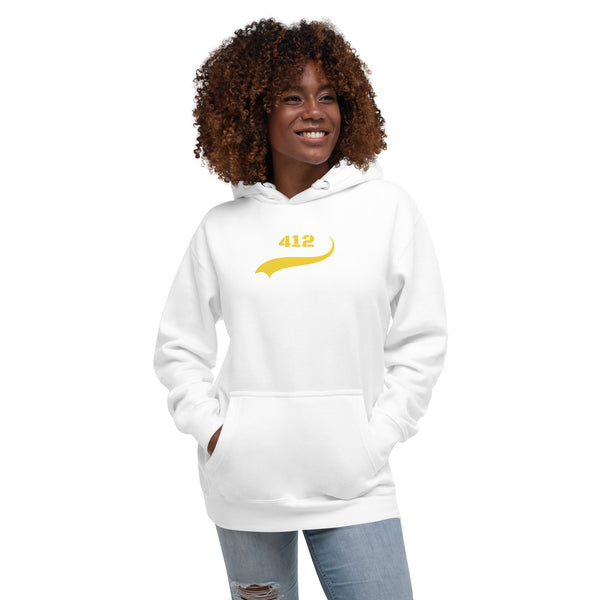 412 Pittsburgh City Banner Unisex Hoodie