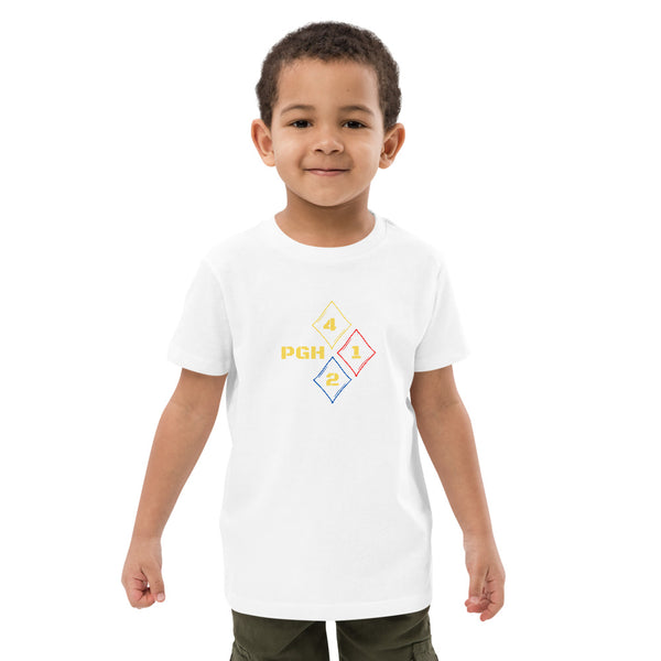 The PGH412 Steelcity Diamond, Organic cotton kids t-shirt
