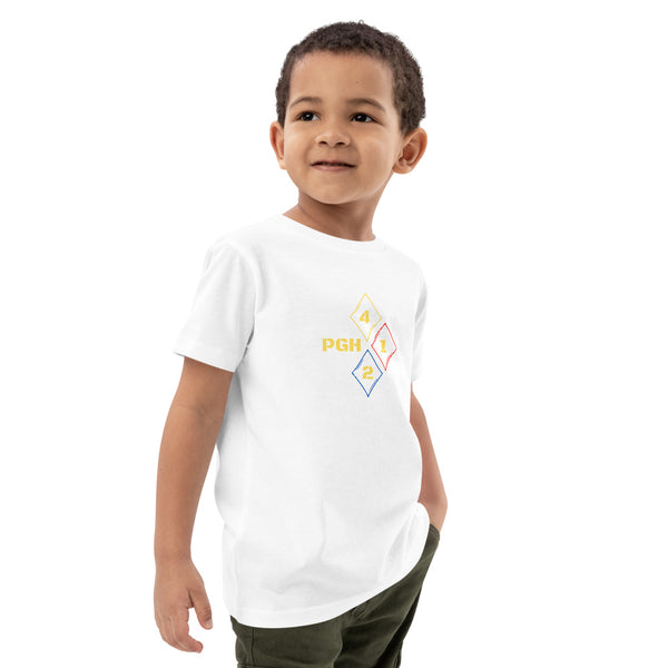 The PGH412 Steelcity Diamond, Organic cotton kids t-shirt